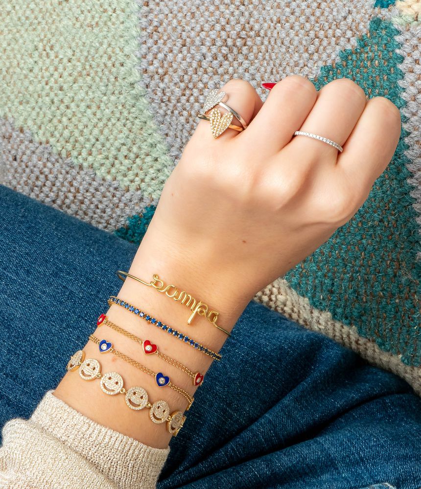 Pulseira Cielle sampa em ouro