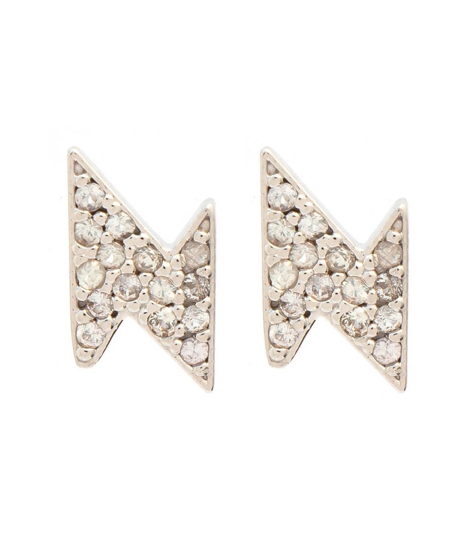 Par-de-brinco-stud-em-formato-de-raio-em-ouro-branco-18kt--com-topázios-incolores-em-lapidação-brilhante Par-de-brinco-stud-em-formato-de-raio-em-ouro-branco-18kt--com-topázios-incolores-em-lapidação-brilhante