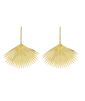 Brinco em ouro Essere Palmeira Leque