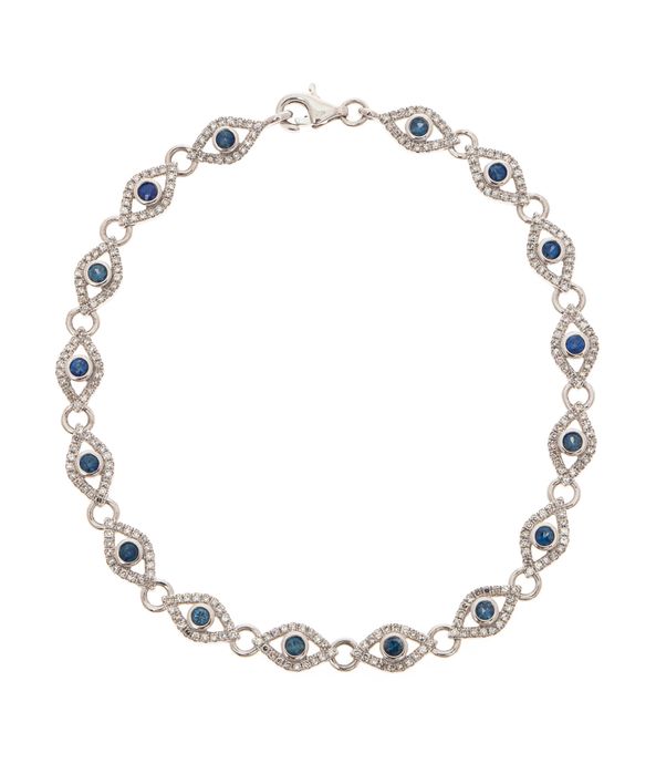 Pulseira-olho-grego-em-ouro-com-safiras-e-diamantes