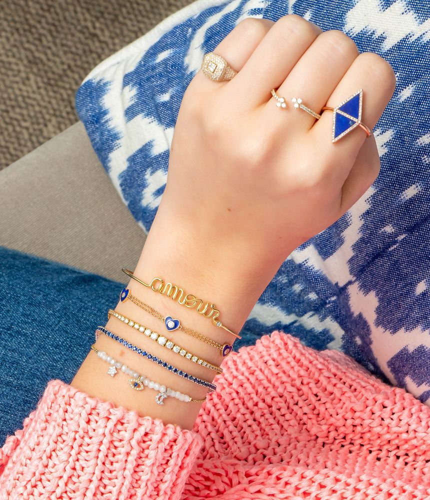 Pulseira-Cielle-amour-em-ouro-com-diamante