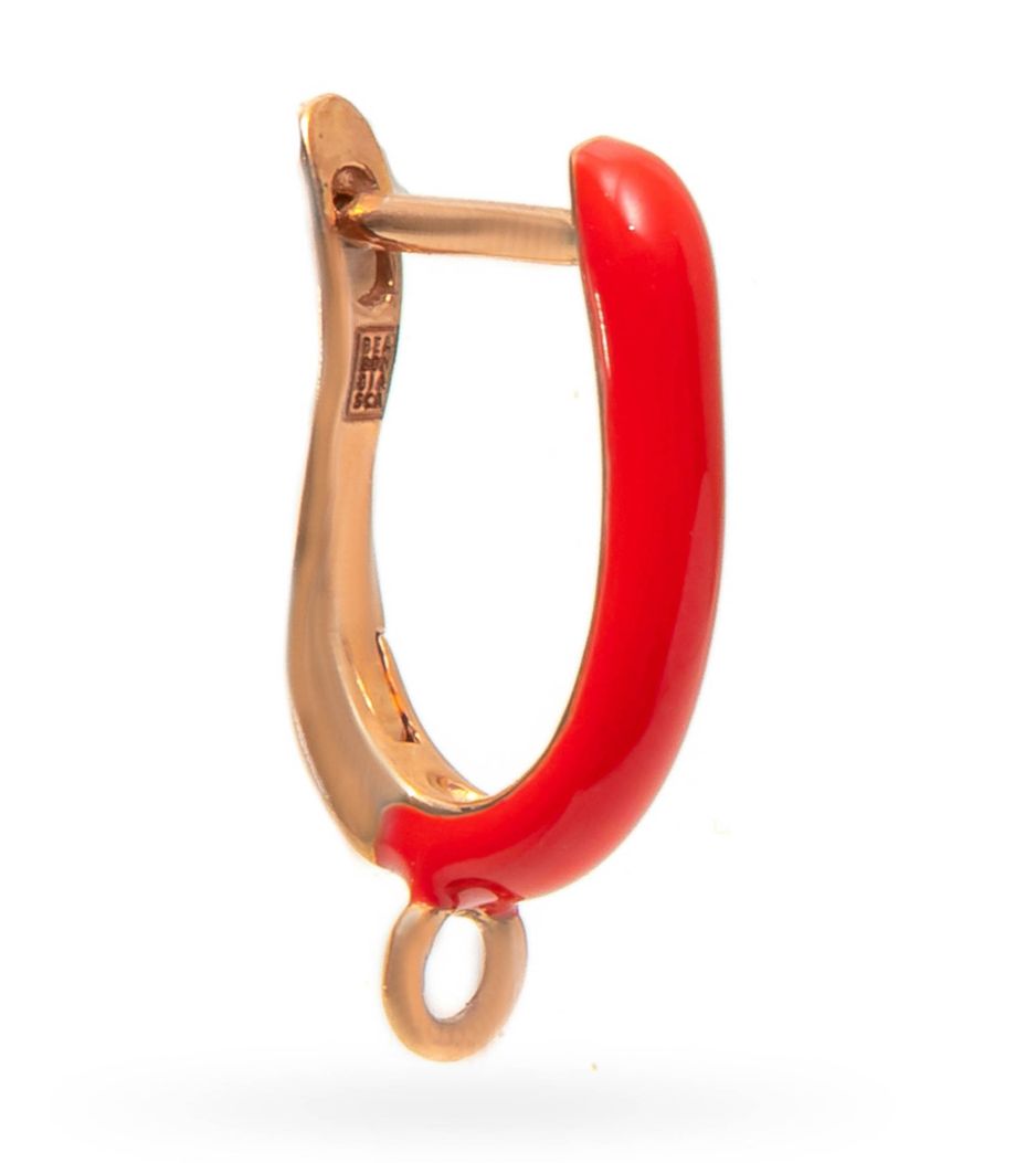 Brinco-argola-Bea-Bongiasca-em-ouro-com-esmalte Brinco-argola-Bea-Bongiasca-em-ouro-com-esmalte