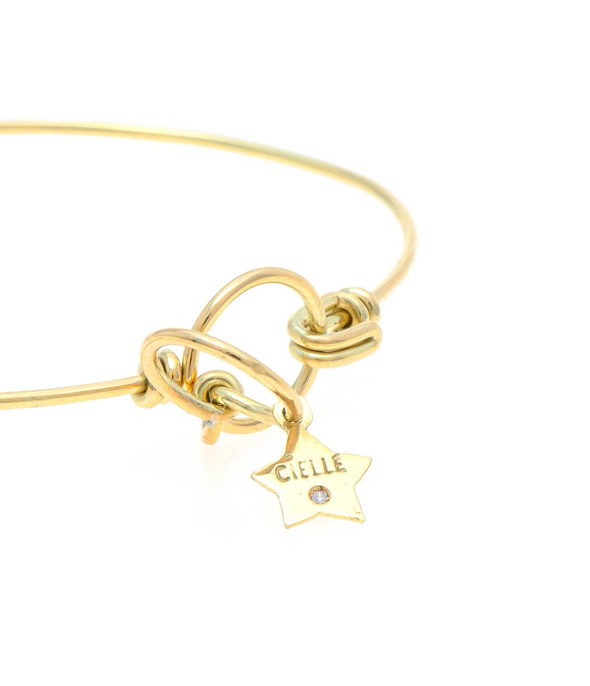 Pulseira Cielle sampa em ouro