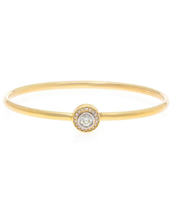 Pulseira-Aspery---Guldag-rígida-de-ouro-com-diamantes-