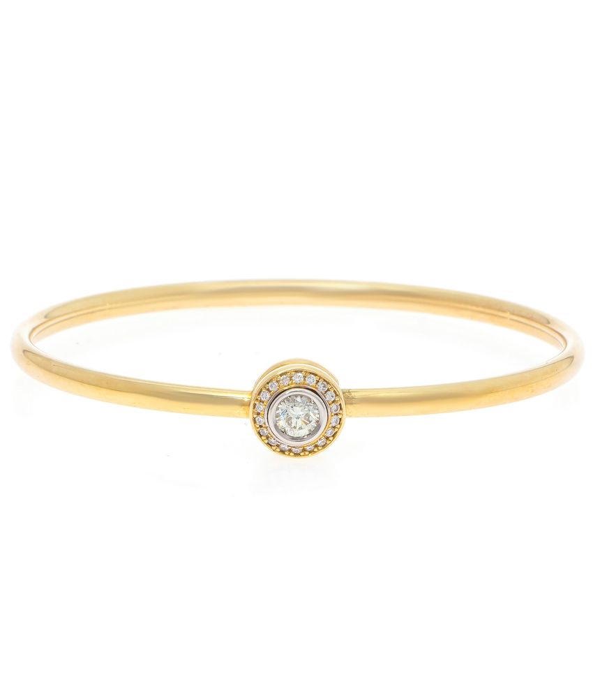 Pulseira-Aspery---Guldag-rígida-de-ouro-com-diamantes-