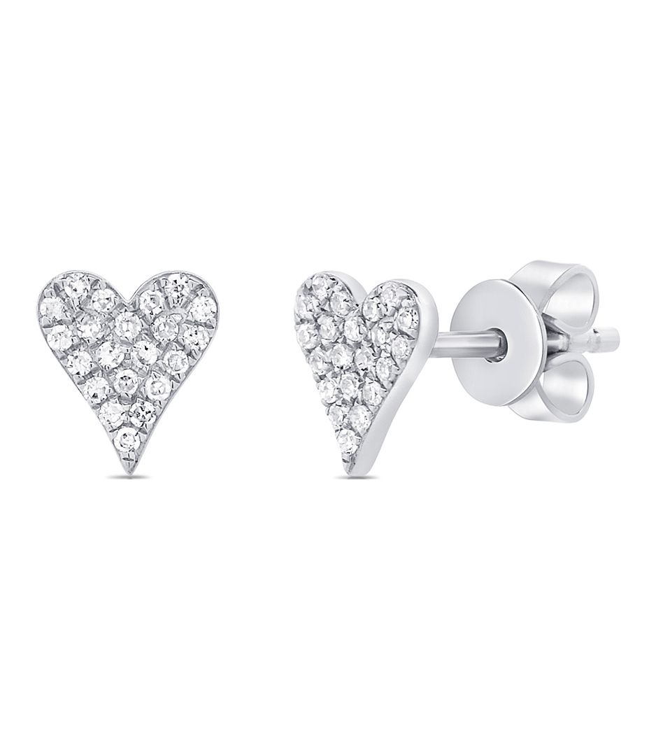 Brinco-stud-coracao-de-ouro-com-diamantes Brinco-stud-coracao-de-ouro-com-diamantes