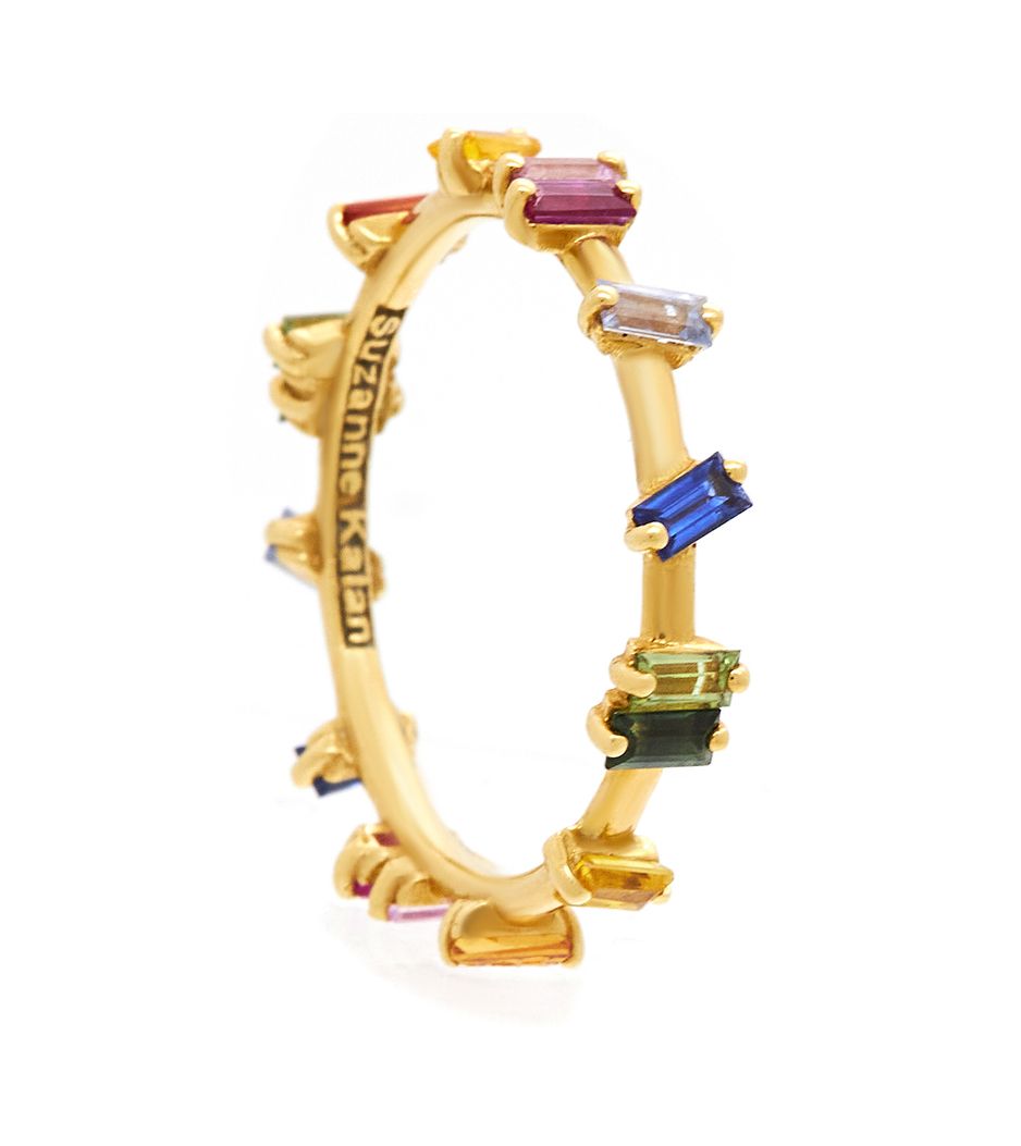 Aliança-Suzanne-Kalan-Rainbow-Fireworks-de-ouro-com-safiras- Aliança-Suzanne-Kalan-Rainbow-Fireworks-de-ouro-com-safiras-