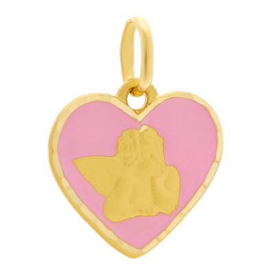Berloque-infantil-coração-de-ouro-com-esmalte