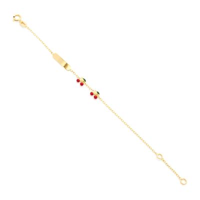 Pulseira-infantil-ID-cerejinha-de-ouro