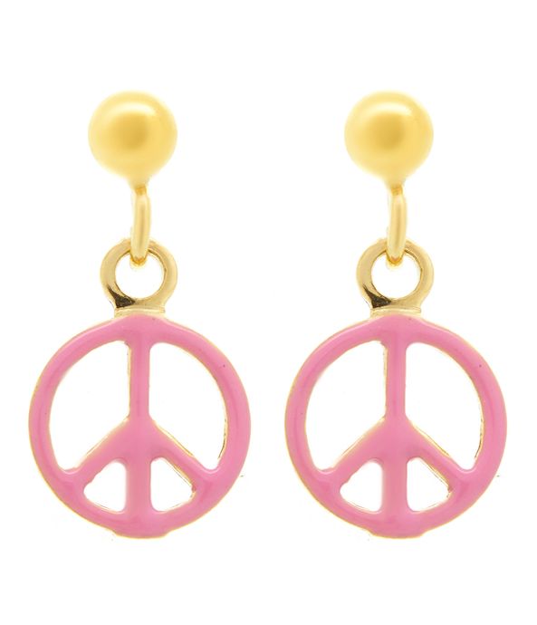 Brinco-infantil-peace-de-ouro-com-esmalte-