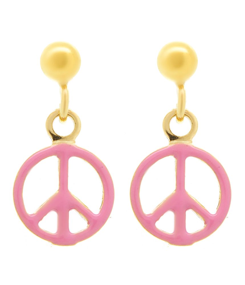 Brinco-infantil-peace-de-ouro-com-esmalte-