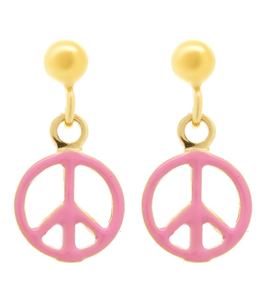 Brinco-infantil-peace-de-ouro-com-esmalte-