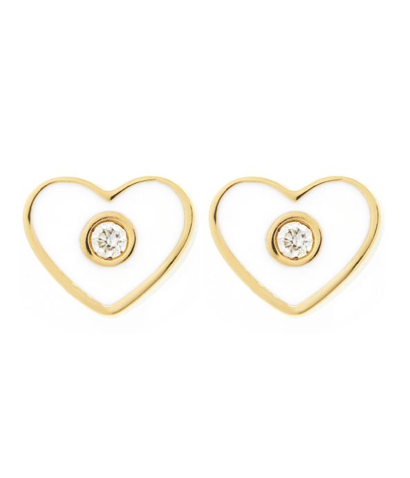 Brinco-stud-coração-de-ouro-com-diamante