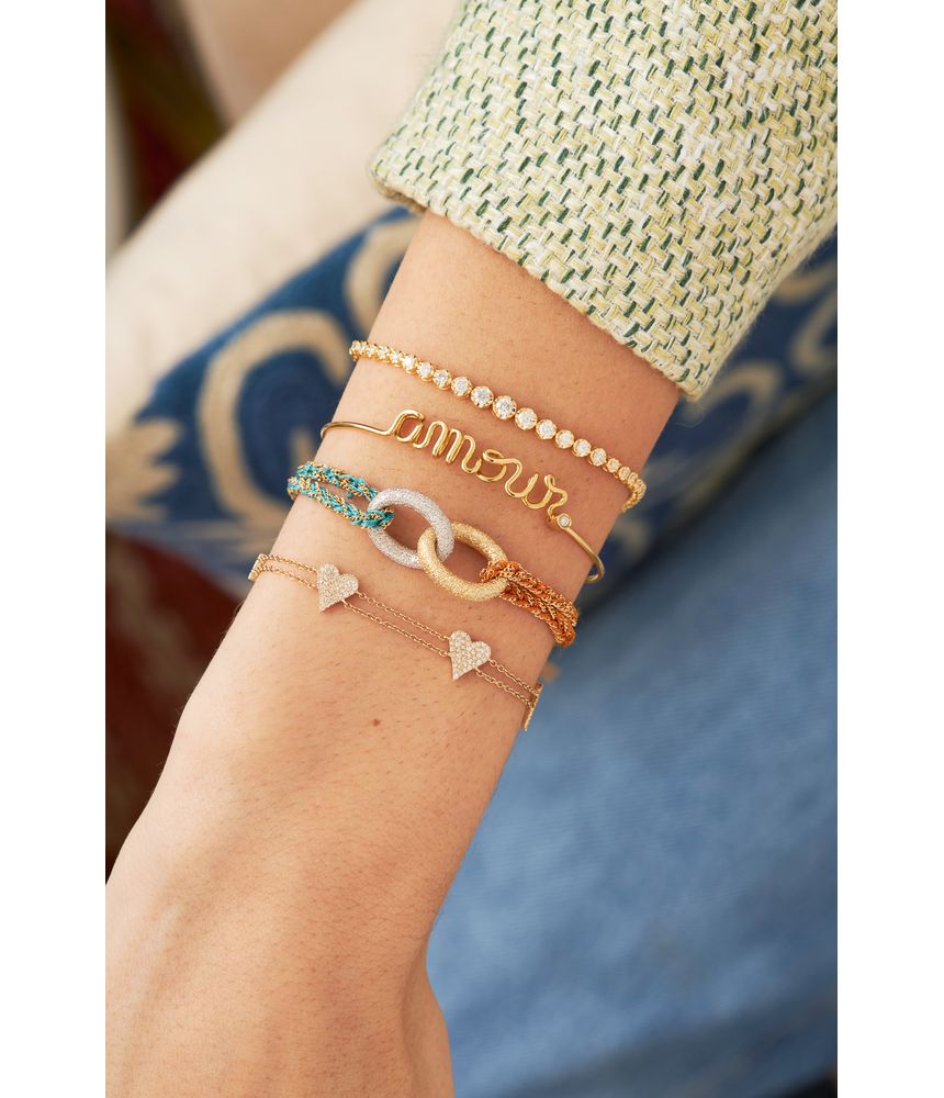 Pulseira-Cielle-amour-em-ouro-com-diamante