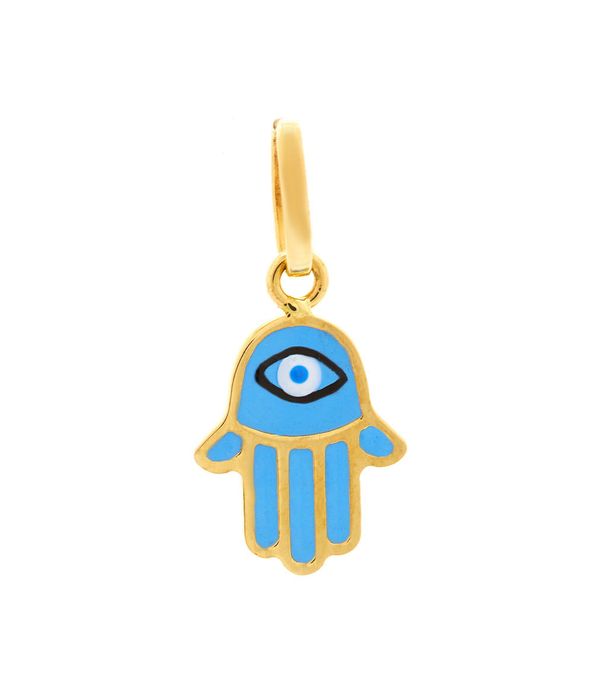 Berloque-infantil-hamsa-de-ouro-com-esmalte