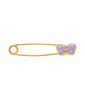 Alfinete de ouro infantil