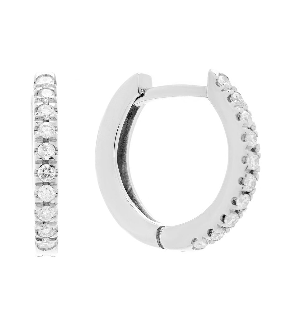 Brinco-argola-huggie-de-ouro-com-diamantes Brinco-argola-huggie-de-ouro-com-diamantes