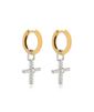 Berloque-para-brinco-crucifixo-em-ouro-com-safiras-e-topazio