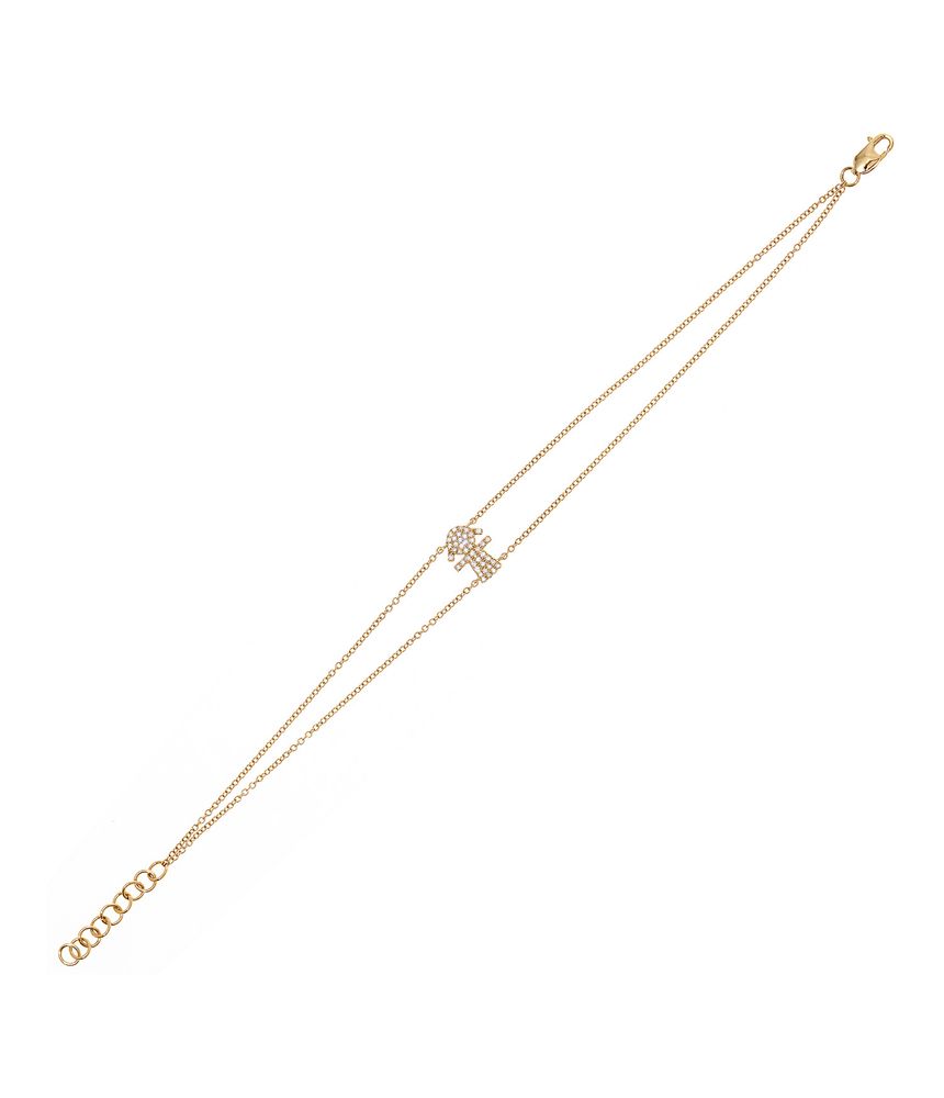 Pulseira-infantil-baby-girl-de-ouro-com-brilhantes