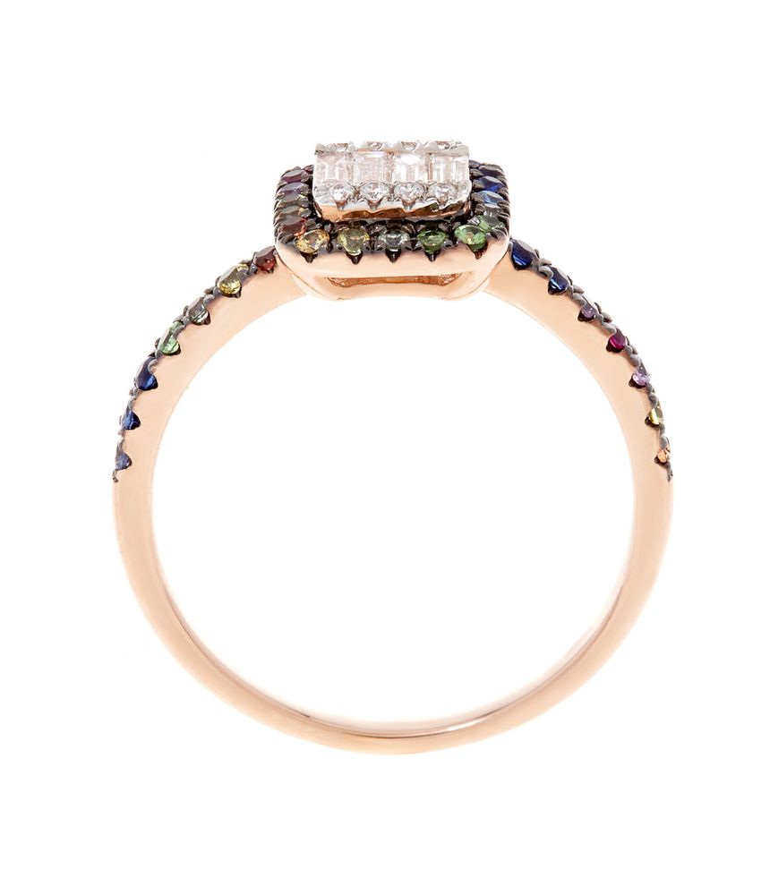 Anel-solitario-rainbow-de-ouro-rosa-com-diamantes-e-safiras