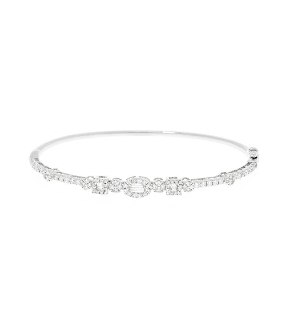 Pulseira-rigida-de-ouro-branco-com-diamantes Pulseira-rigida-de-ouro-branco-com-diamantes