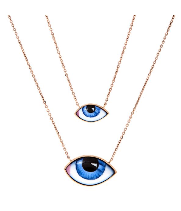 Colar-escapulario-Lito-de-ouro-rosa-com-olho-grego-azul