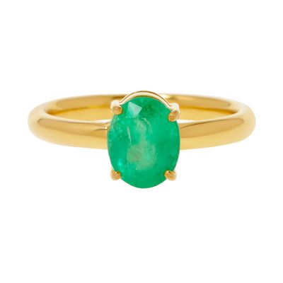 Anel-solitario-de-ouro-com-esmeralda-colombiana-oval