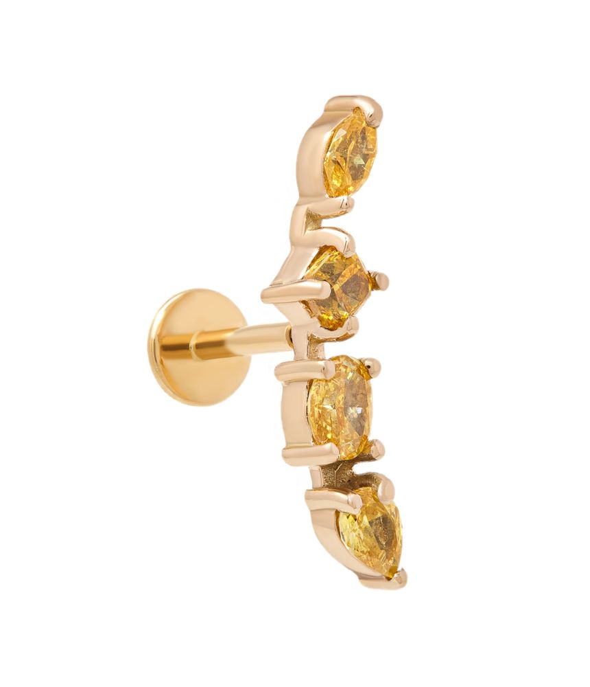 Piercing-helix-de-ouro-com-diamante-amarelo