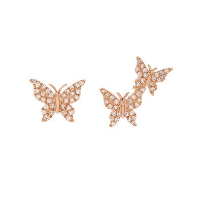 Brinco-stud-borboletas-de-ouro-rosa-com-brilhantes