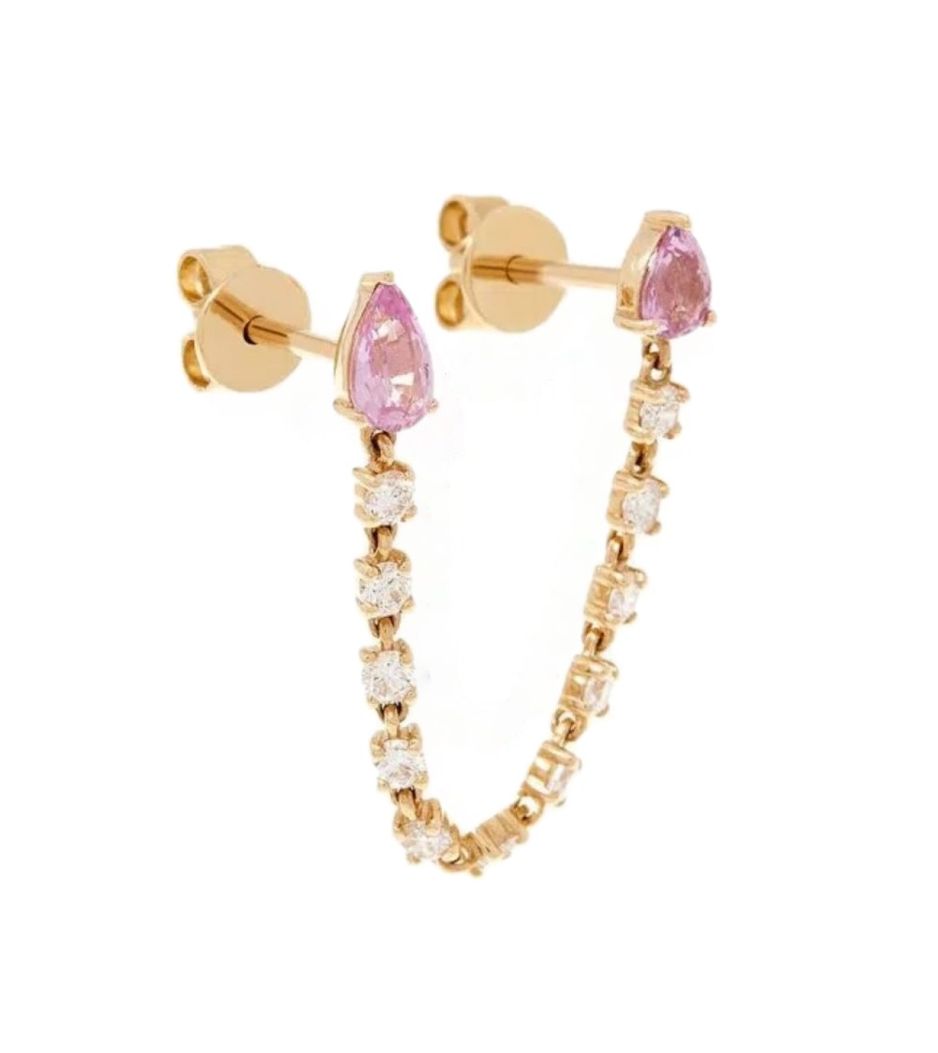 brinco-unico-chain-duplo-de-ouro-com-safiras-e-brilhantes-br200419 brinco-unico-chain-duplo-de-ouro-com-safiras-e-brilhantes-br200419