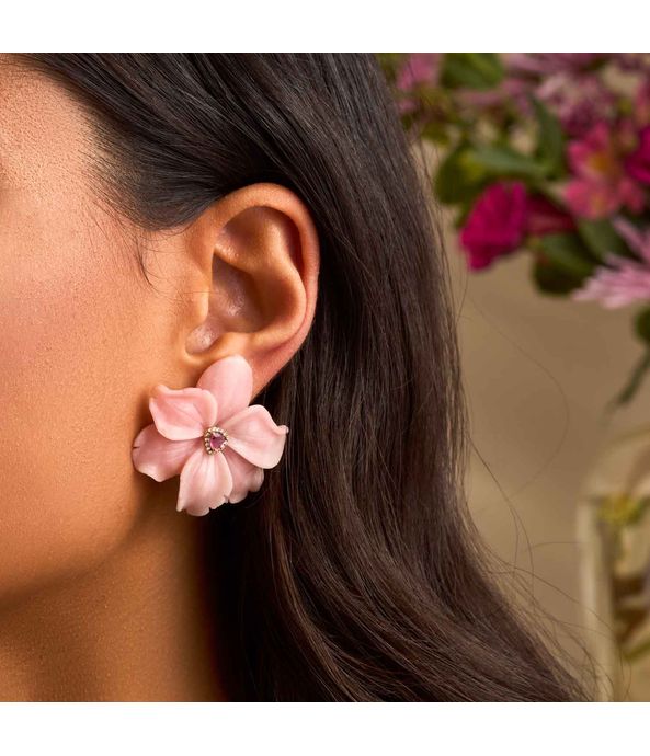 Brinco-Casa-Castro-orquidea-de-ouro-com-diamantes-e-turmalina