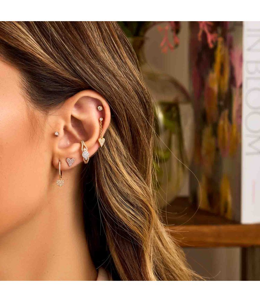Brinco-argola-heart-diamond-hoop-de-ouro