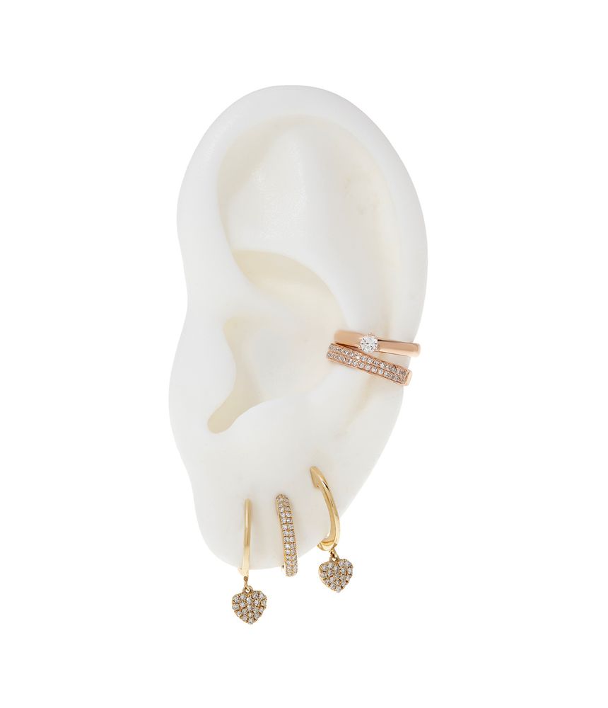 Brinco-argola-unico-huggie-de-ouro-com-pave-de-brilhantes