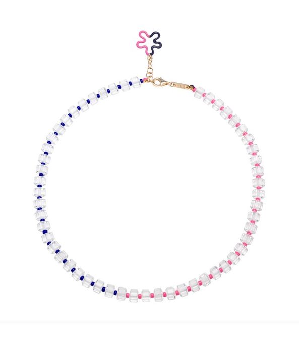Colar-Bea-Bongiasca-B-beaded-bubblegum-pink-and-deep-purple-de-ouro-com-cristais