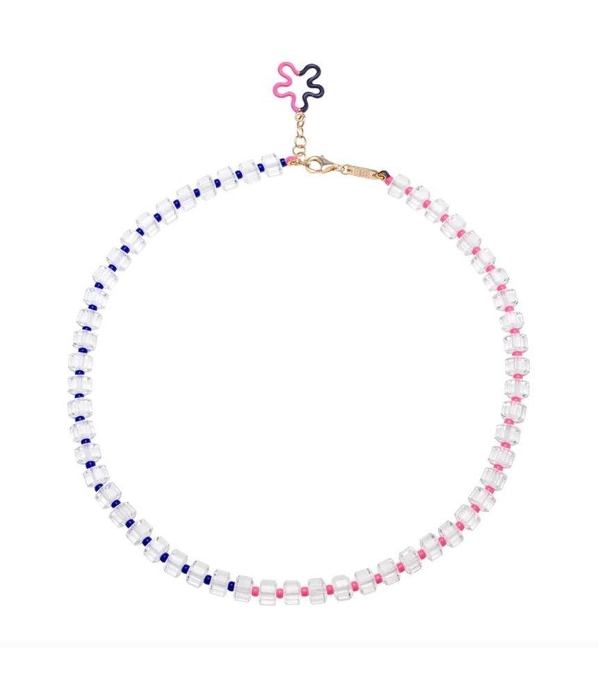 Colar-Bea-Bongiasca-B-beaded-bubblegum-pink-and-deep-purple-de-ouro-com-cristais