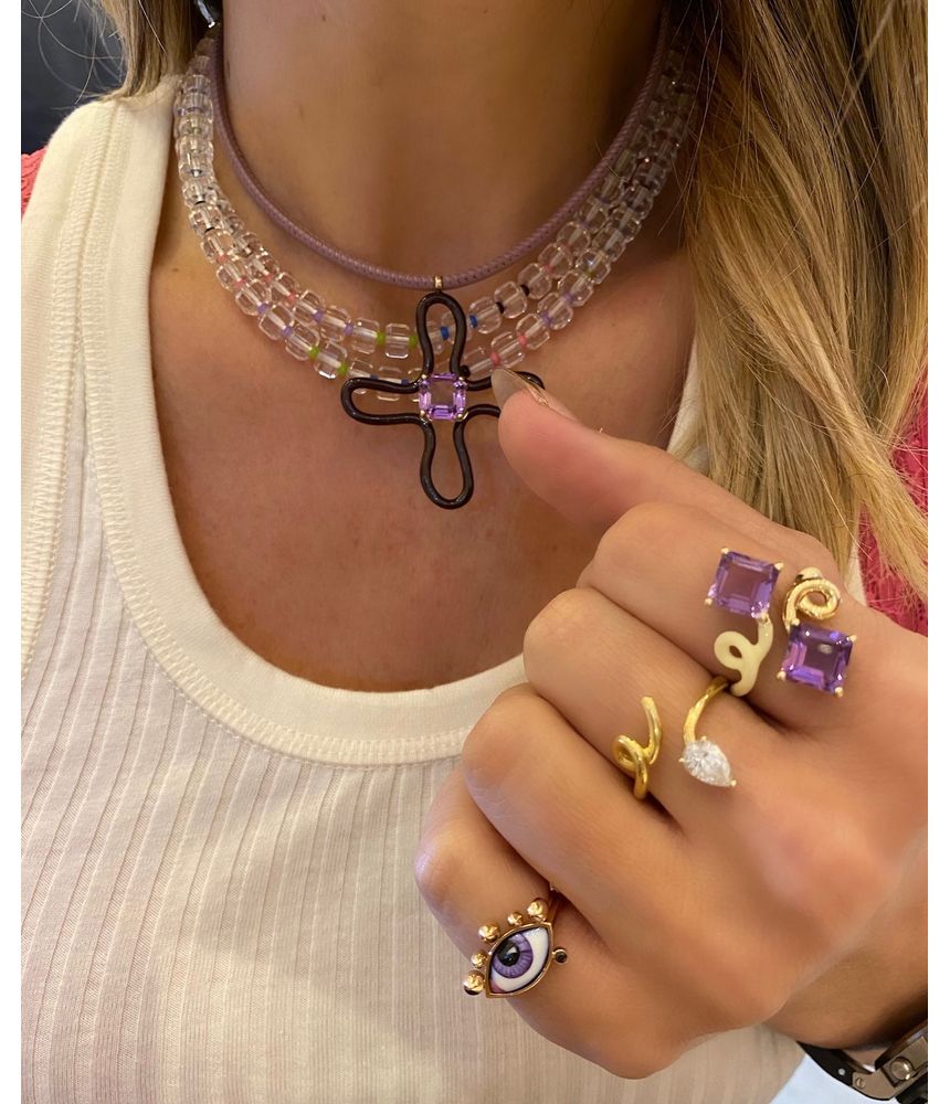 Anel-Bea-Bongiasca-B-square-panna-enamel-de-ouro-com-ametistas