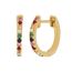 Brinco-argola-huggie-rainbow-de-ouro-com-safiras