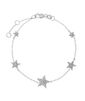 Pulseira-diamond-stars-de-ouro-branco