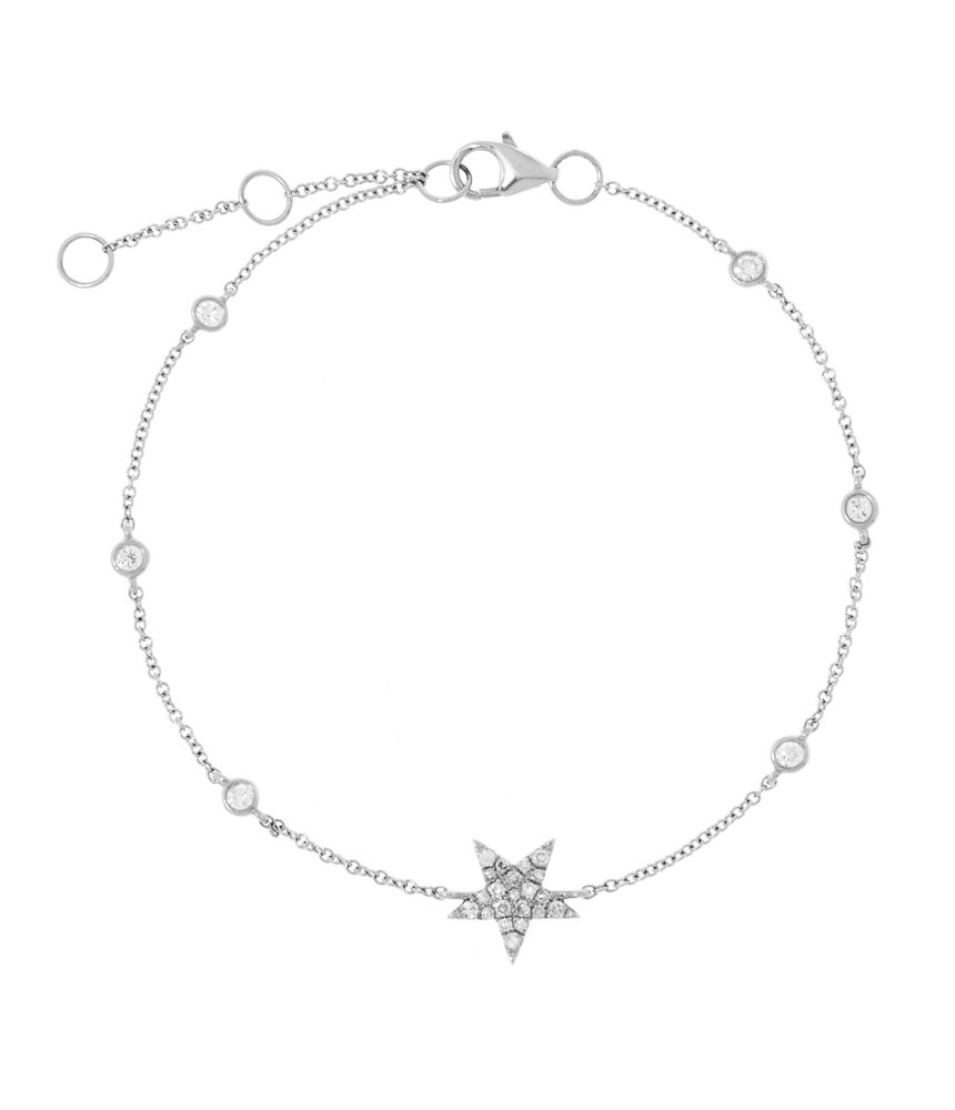 Pulseira-single-star-de-ouro-branco-com-diamantes