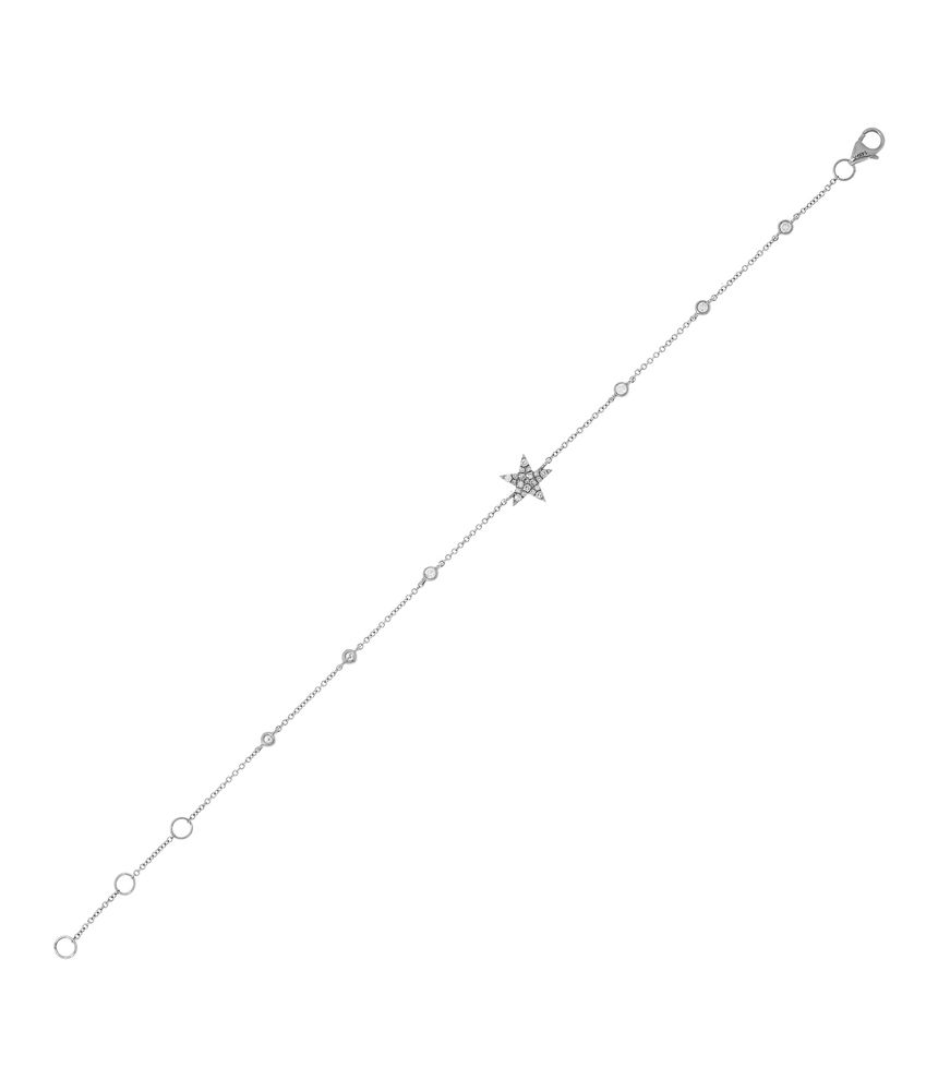 Pulseira-single-star-de-ouro-branco-com-diamantes