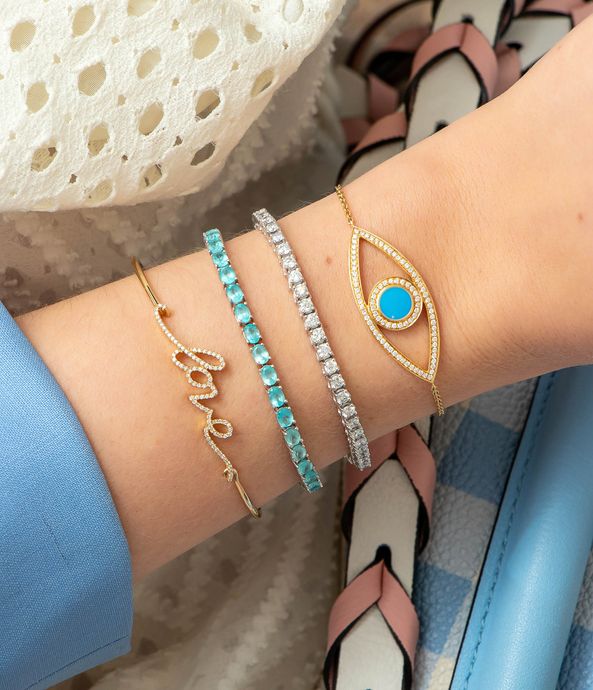 Pulseira-olho-grego-de-ouro-com-diamantes-e-esmalte