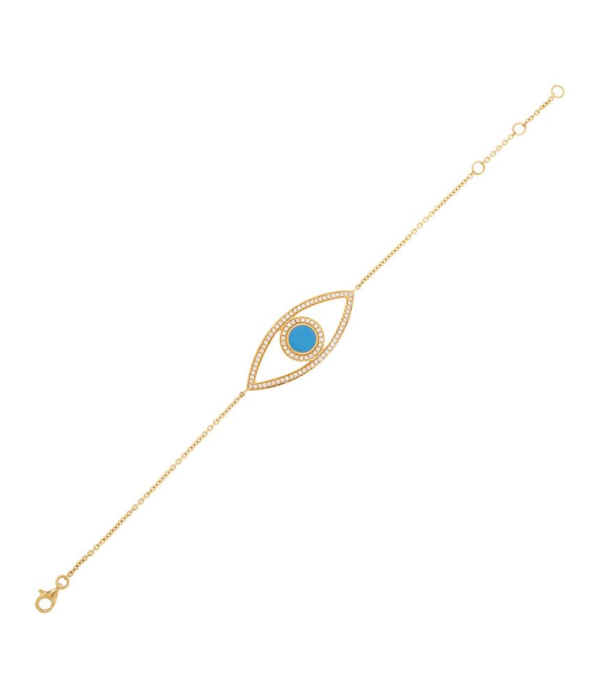 Pulseira-olho-grego-de-ouro-com-diamantes-e-esmalte