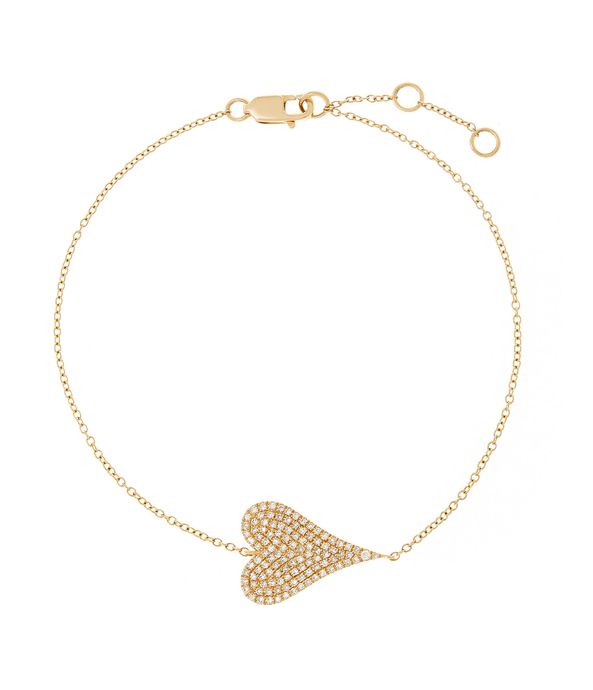 Pulseira-full-diamond-heart-de-ouro