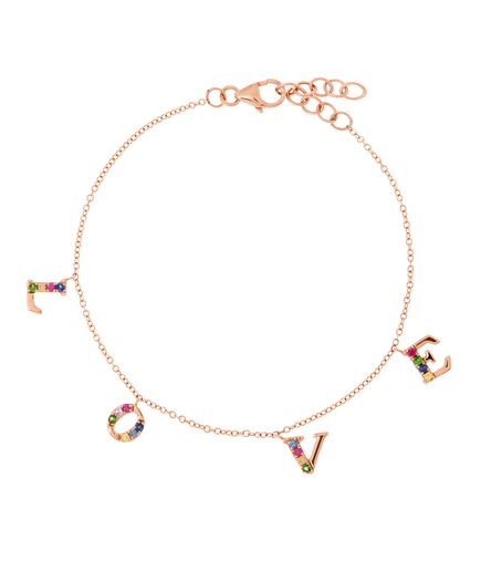 Pulseira-love-de-ouro-rosa-com-safiras-rainbow