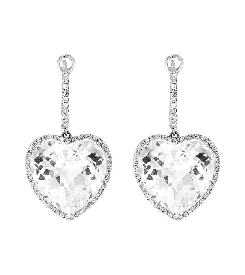 Brinco-coracao-de-ouro-branco-com-topazio-e-diamantes Brinco-coracao-de-ouro-branco-com-topazio-e-diamantes