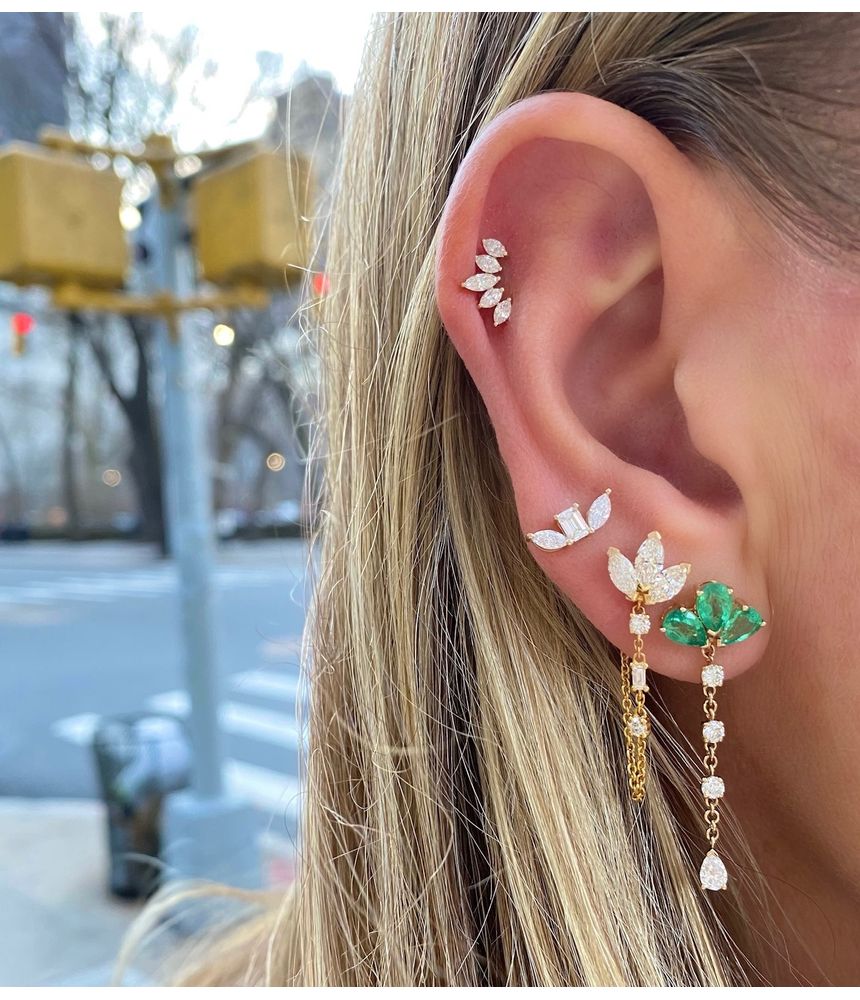 Brinco-chain-unico-BW-gipsy-lotus-de-ouro-com-esmeraldas-e-diamantes