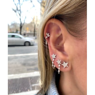 Brinco-chain-unico-star-de-ouro-branco-com-brilhantes