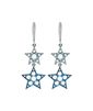 Brinco-Busatti-Milano-estrelas-de-ouro-branco-e-titanio-com-diamantes
