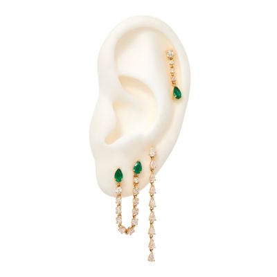 Brinco-unico-de-ouro-com-esmeralda-e-brilhantes