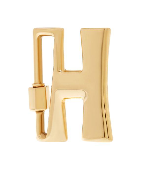 Berloque-Marla-Aaron-lock-inicial-H-de-ouro